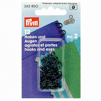 Крючки и петли Prym 263850