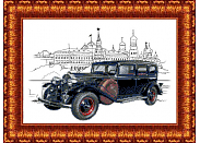 Канва/ткань с рисунком Каролинка КК-036 "Красный путиловец"