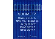 Иглы для промышленных машин Schmetz DPx5 SERV7 №100