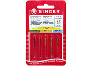 Иглы для швейных машин Singer 2045 №70-90 для эластичных тканей