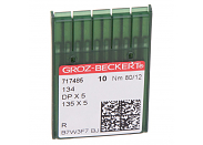 Иглы для промышленных машин Groz-Beckert DPx5 №80 уп. 10 шт