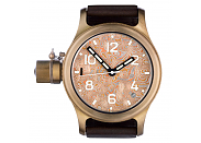 Часы AGAT 195 ЧСБ-Л 46 мм. мокумэ